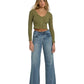 Billabong 188 Billabong Women's Free Fall Flare Denim Pant Atlantic Deep