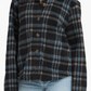 Billabong 189 Billabong Women's Breezy Fleece Shacket Blasted Blue