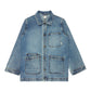 Billabong 189 Billabong Women's Denim Chore Coat Atlantic Deep