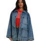 Billabong 189 Billabong Women's Denim Chore Coat Atlantic Deep