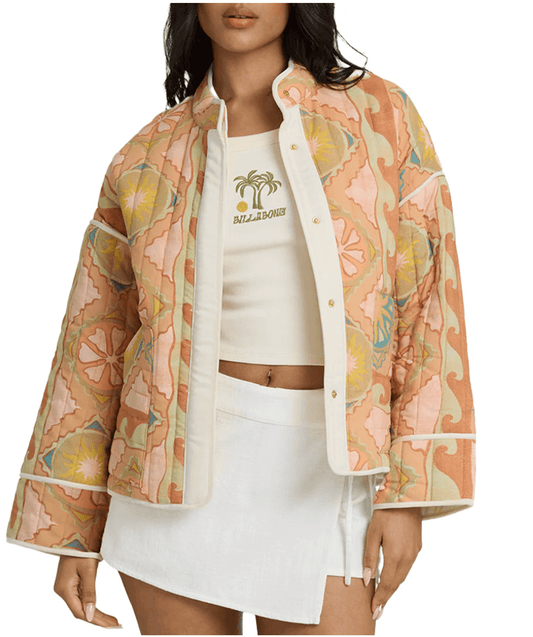 Billabong 189 Billabong Women's Folk Story 2 Jacket Sand