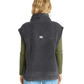Billabong Women's Apparel > Outerwear Billabong Women's Waver Sherpa Vest Black Sands