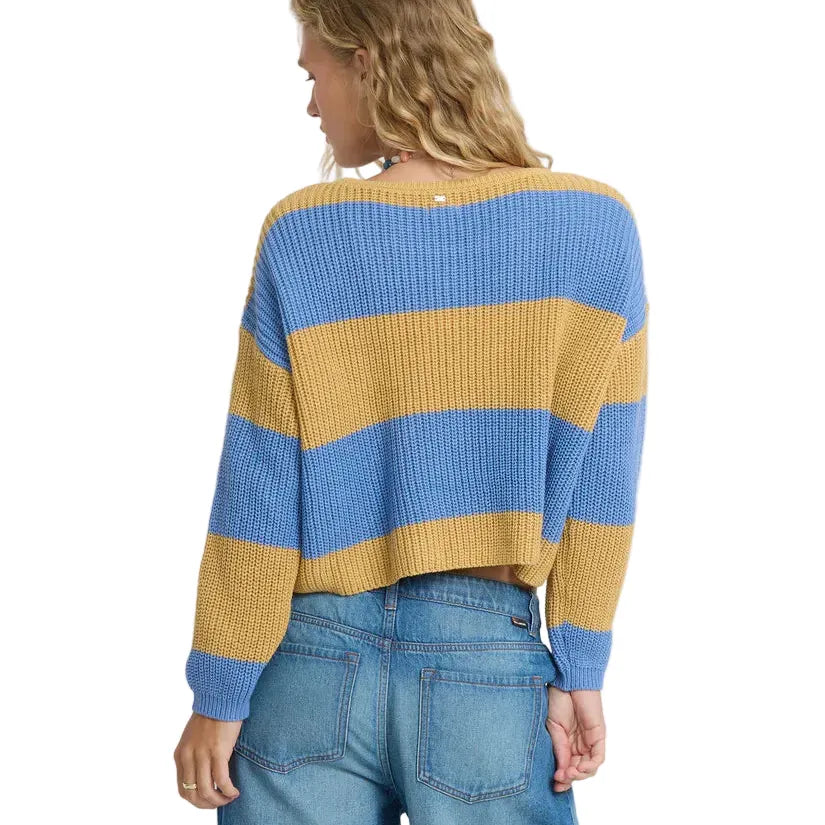 Billabong Women’s Apparel > Sweaters Billabong Women's Lit Light Sweater Curry