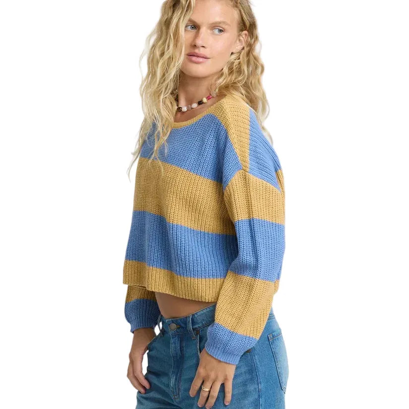Billabong Women’s Apparel > Sweaters Billabong Women's Lit Light Sweater Curry