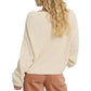 Billabong Women’s Apparel > Sweaters Billabong Women's  Open Air Sweater White Cap