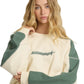 Billabong Women's Apparel > Sweatshirts & Hoodies Billabong Women's High Grade Crew Flc Rain Forest