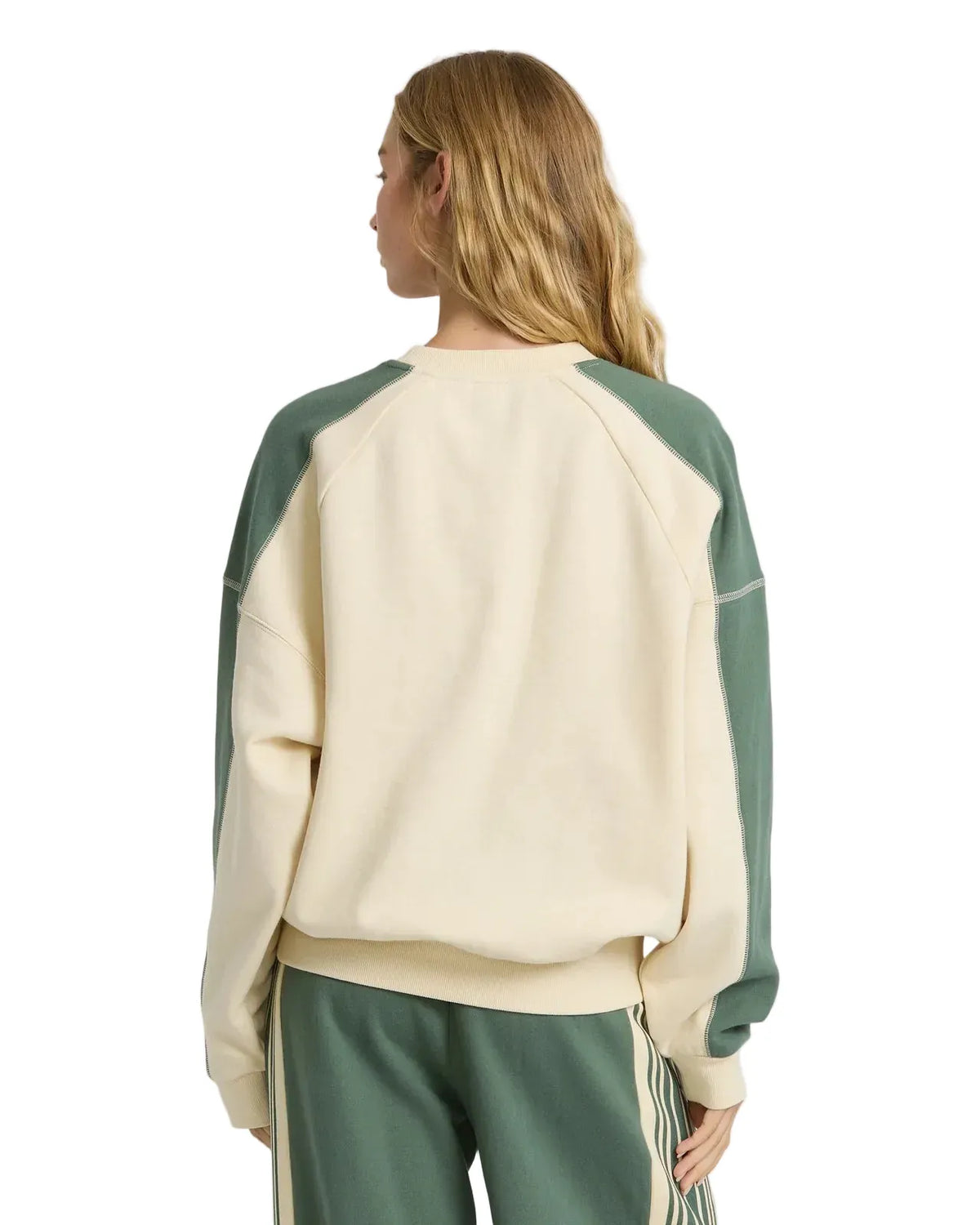 Billabong Women's Apparel > Sweatshirts & Hoodies Billabong Women's High Grade Crew Flc Rain Forest