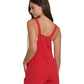Billabong Women's Apparel > Swim Billabong Women's Beach Crush Overall Fiesta Red