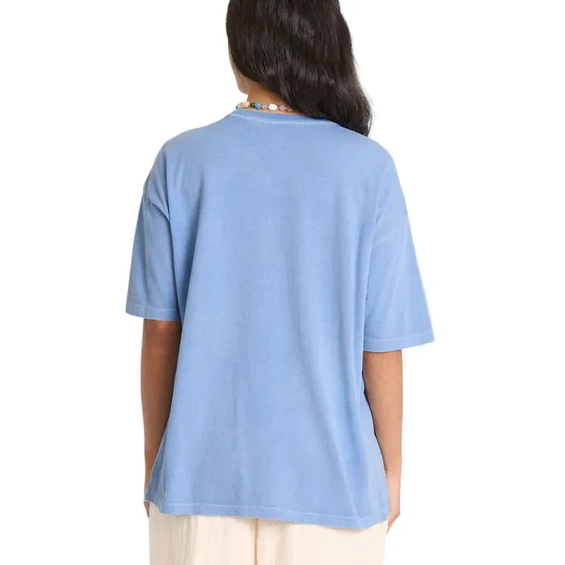 Billabong Women’s Apparel > Tops Billabong Women's Across Skies Ss Tee Blue Horizon