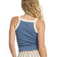 Billabong Women’s Apparel > Tops Billabong Women's All Time Tank Blue Smoke