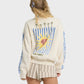 Billabong Women’s Apparel > Tops Billabong Women's Carnival Kendal Crew Flc White Cap