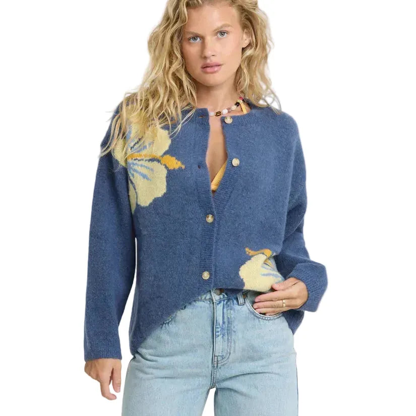 Billabong Women’s Apparel > Tops Billabong Women's Dixie Cardigan True Navy