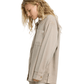 Billabong Women’s Apparel > Tops Billabong Women's Washed Ashore 2 Woven Shacket Cobblestone