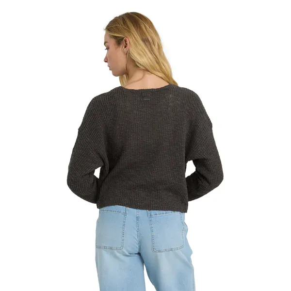 Billabong Women's Sweaters Billabong Women's Daze Time Sweater Black Sands