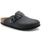 Birkenstock 161 Birkenstock Men's Boston Black Oiled Leather