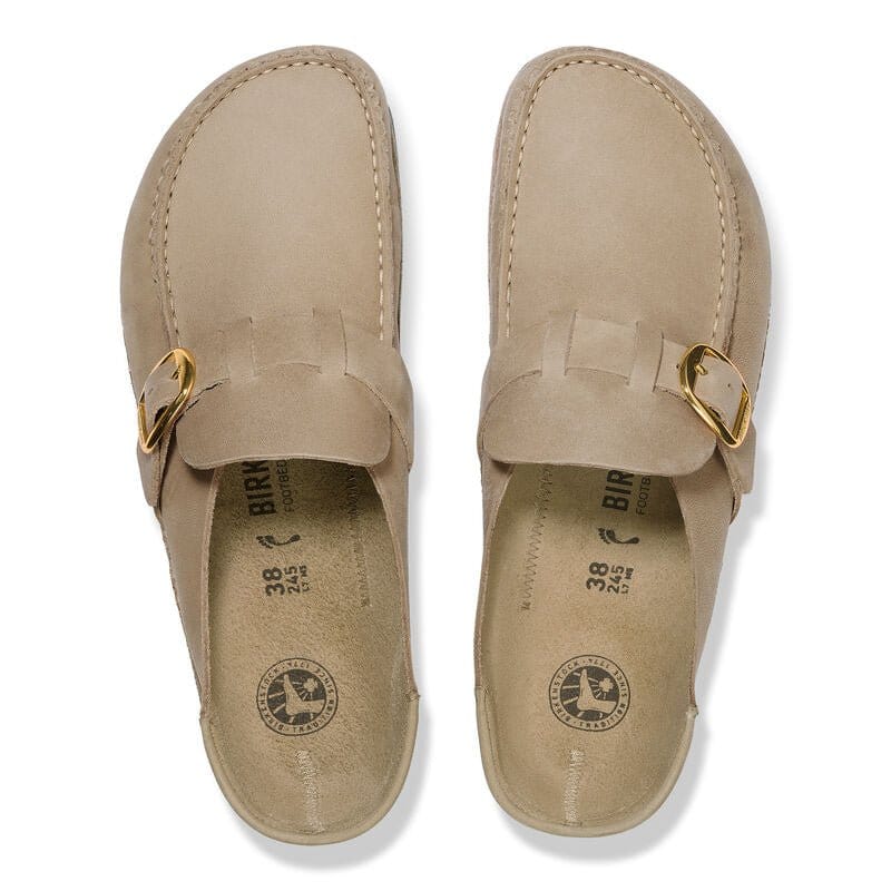 Birkenstock 162 Birkenstock Women’s Buckley Oiled Nubuck Leather Tobacco