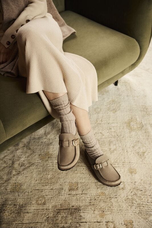 Birkenstock 162 Birkenstock Women’s Buckley Oiled Nubuck Leather Tobacco