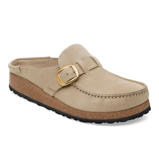 Birkenstock 162 Birkenstock Women’s Buckley Oiled Nubuck Leather Tobacco