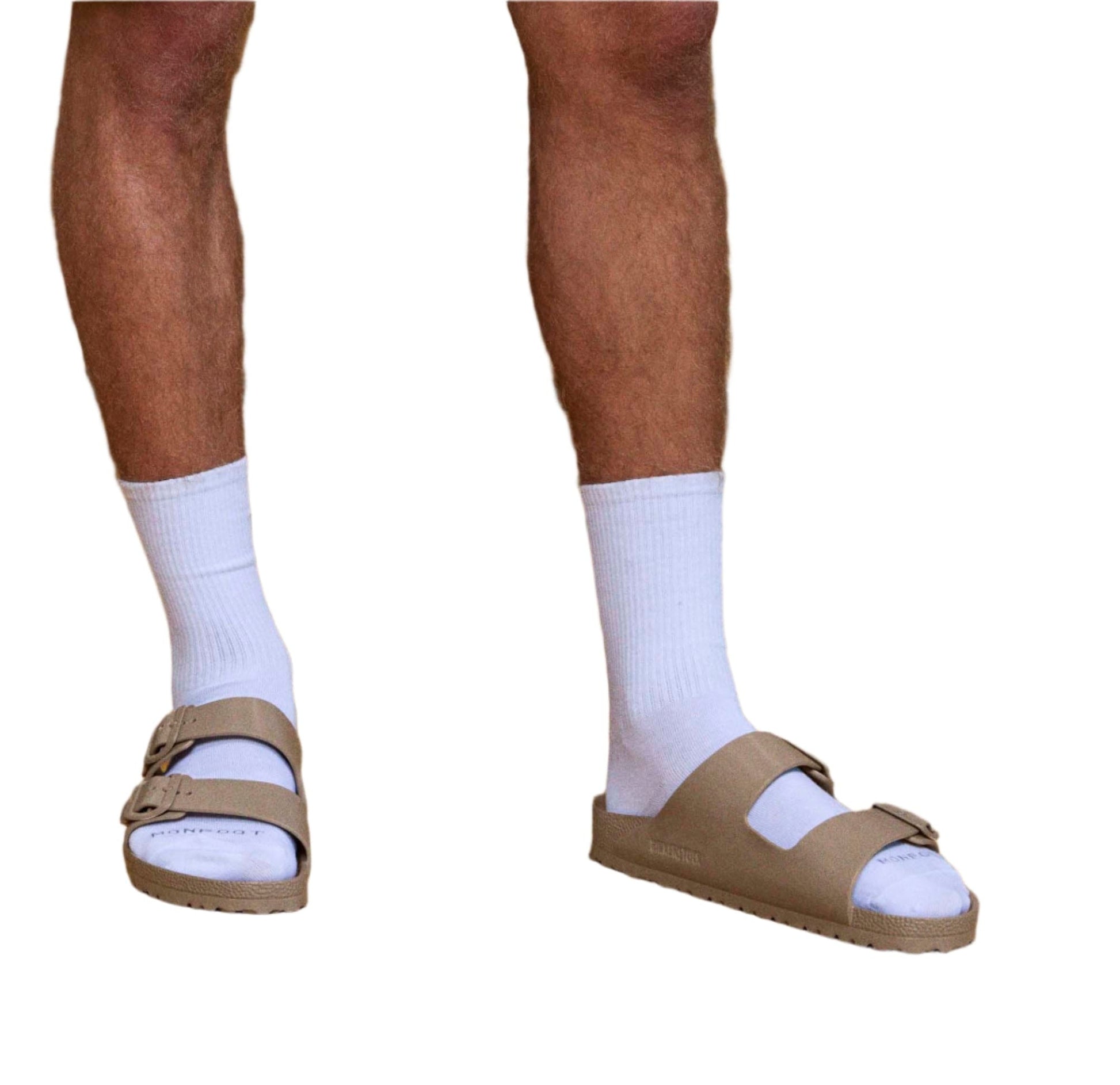 Birkenstock 164 Birkenstock Men's Arizona EVA Sandal Grey Taupe