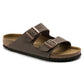 Birkenstock 164 Birkenstock Men's Arizona  Sandal Mocha Regular Fit