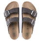Birkenstock 164 Birkenstock Men's Arizona Sandal Vegan Desert Dust Black