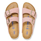 Birkenstock 165 Birkenstock Arizona SFB Nubuck Soft Pink Narrow