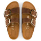 Birkenstock 165 Birkenstock Women's Arizona Big Buckle FL Cognac Narrow