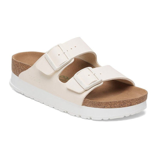 Birkenstock 165 Birkenstock Women’s Arizona Pap Flex Platform Eggshell Narrow Width