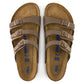 Birkenstock 165 Birkenstock Women's Florida Soft Footbed Sandal Mocha