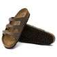 Birkenstock 165 Birkenstock Women's Florida Soft Footbed Sandal Mocha