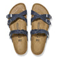 Birkenstock 165 Birkenstock Women's Franca Braided Sandal Navy Oiled Leather