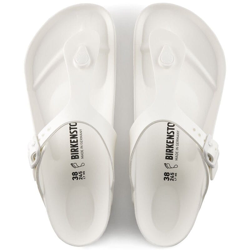 Birkenstock 165 Birkenstock Women's Gizeh EVA  Sandal White