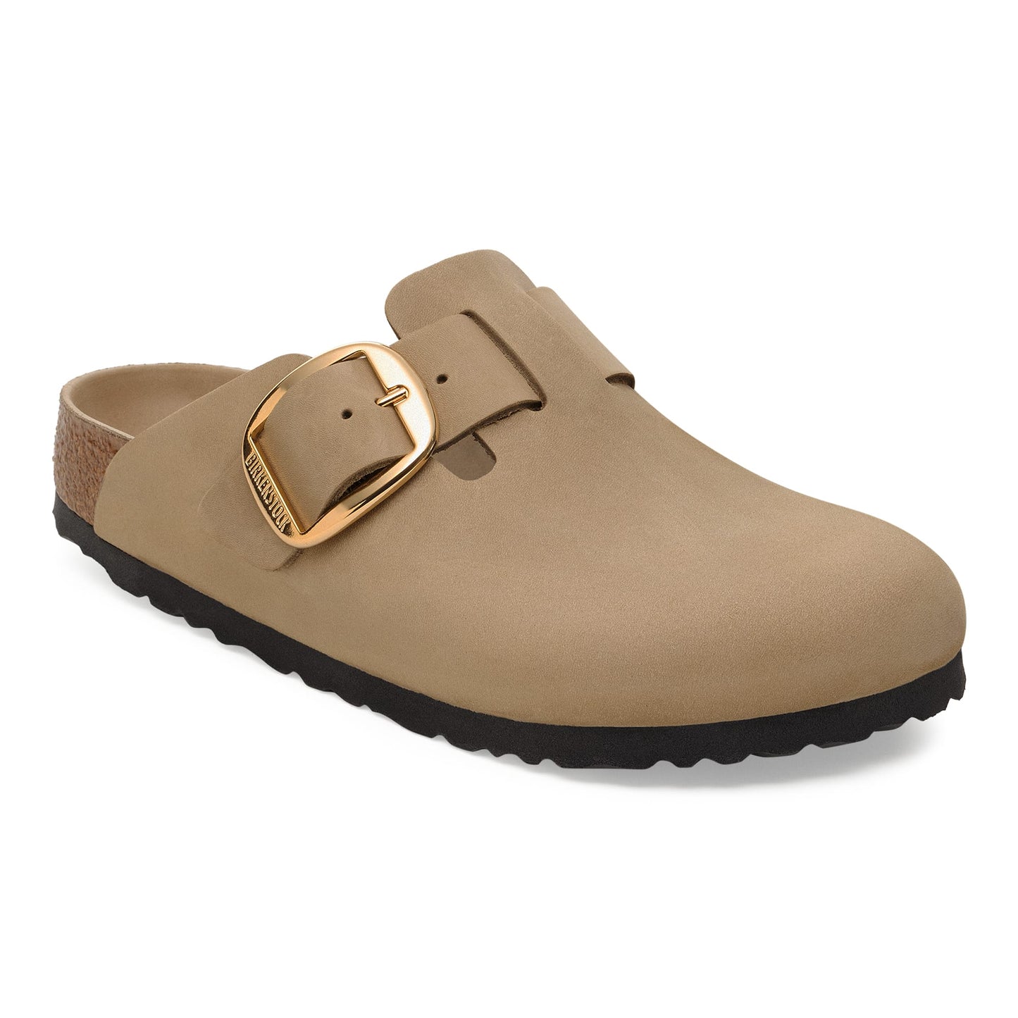 Birkenstock Women's Footwear > Casual Shoes Birkenstock Women's Boston Big Buckle Oiled Tabacco Brown Narrow