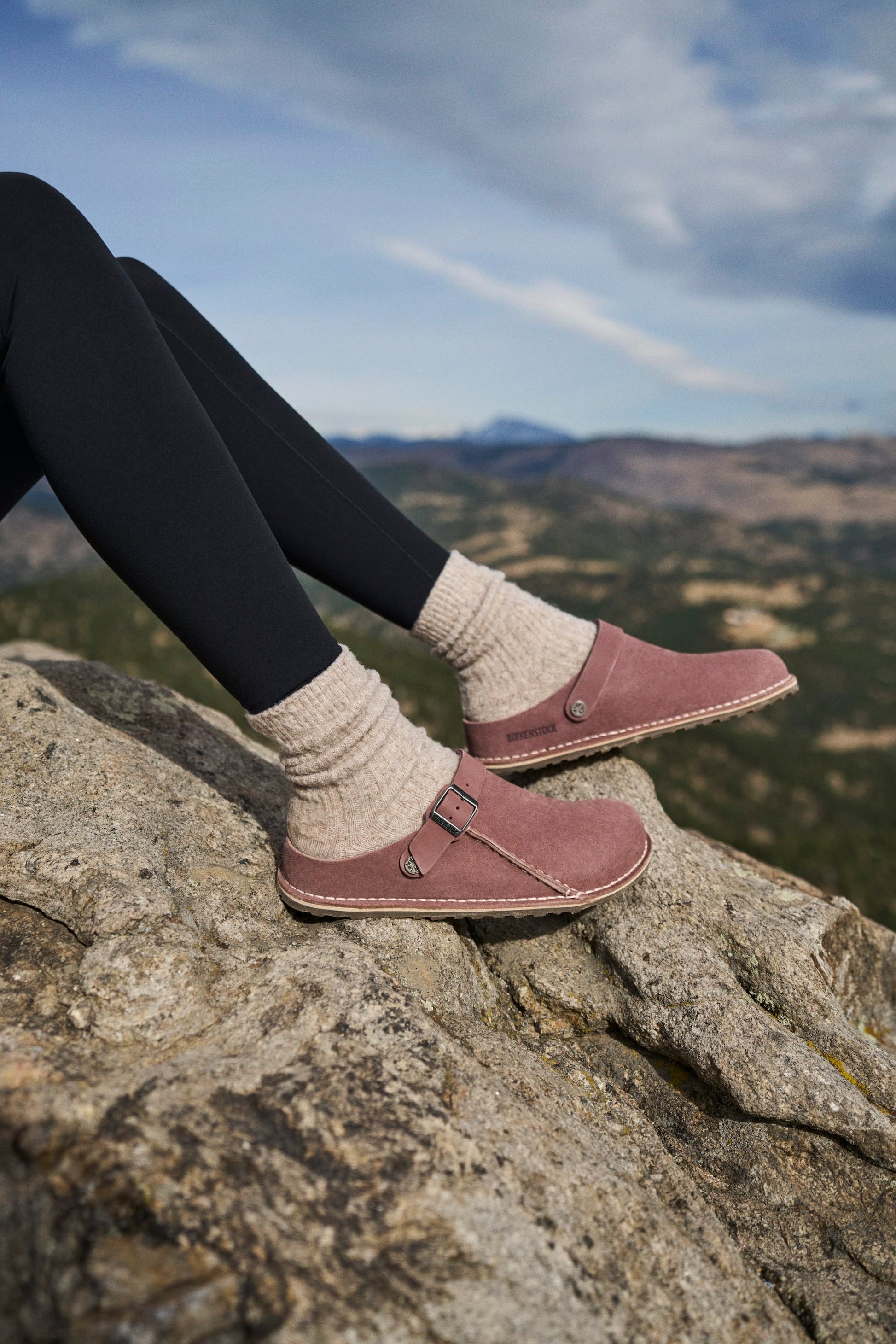 Birkenstock Women's Footwear > Casual Shoes Birkenstock Women's Lutry Premium Suede Suede Leather Pepper Narrow