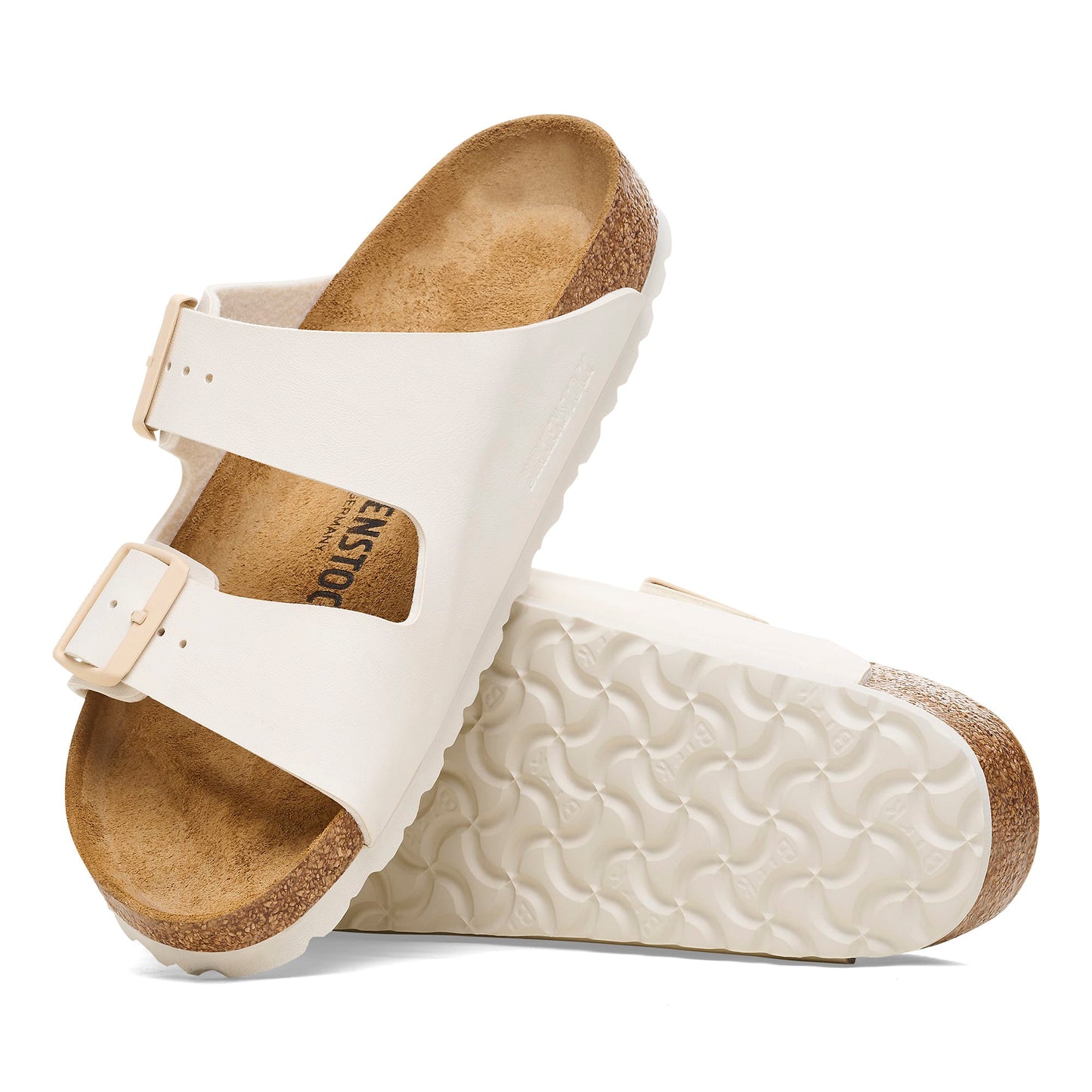 Birkenstock Women's Footwear > Sandals Birkenstock Women's Arizona BF Eggshell Narrow