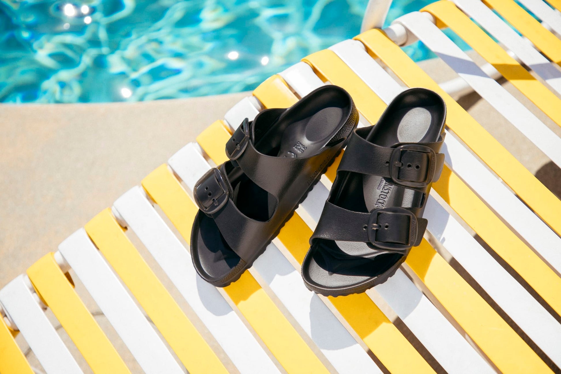 Birkenstock Women's Footwear > Sandals Birkenstock Women's Arizona Big Buckle EVA Black Narrow