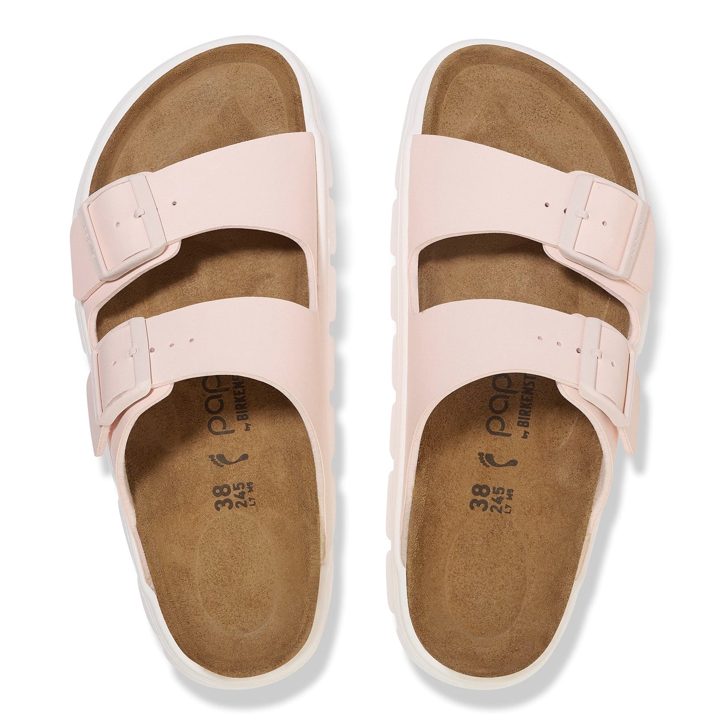 Birkenstock Women's Footwear > Sandals Birkenstock Women's Arizona Chunky BF Light Rose Narrow