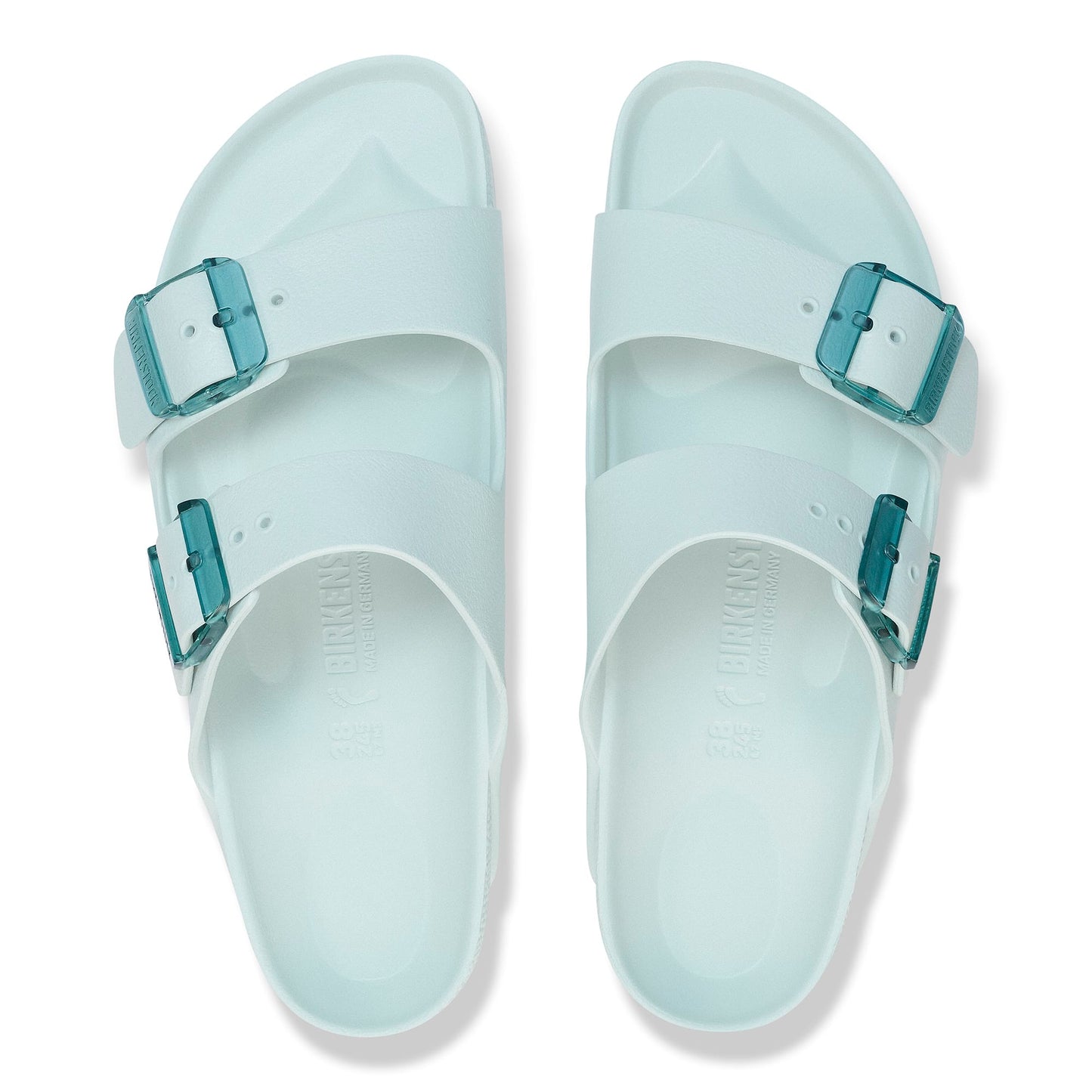 Birkenstock Women's Footwear > Sandals Birkenstock Women's Arizona Stealth EVA Surf Green Narrow