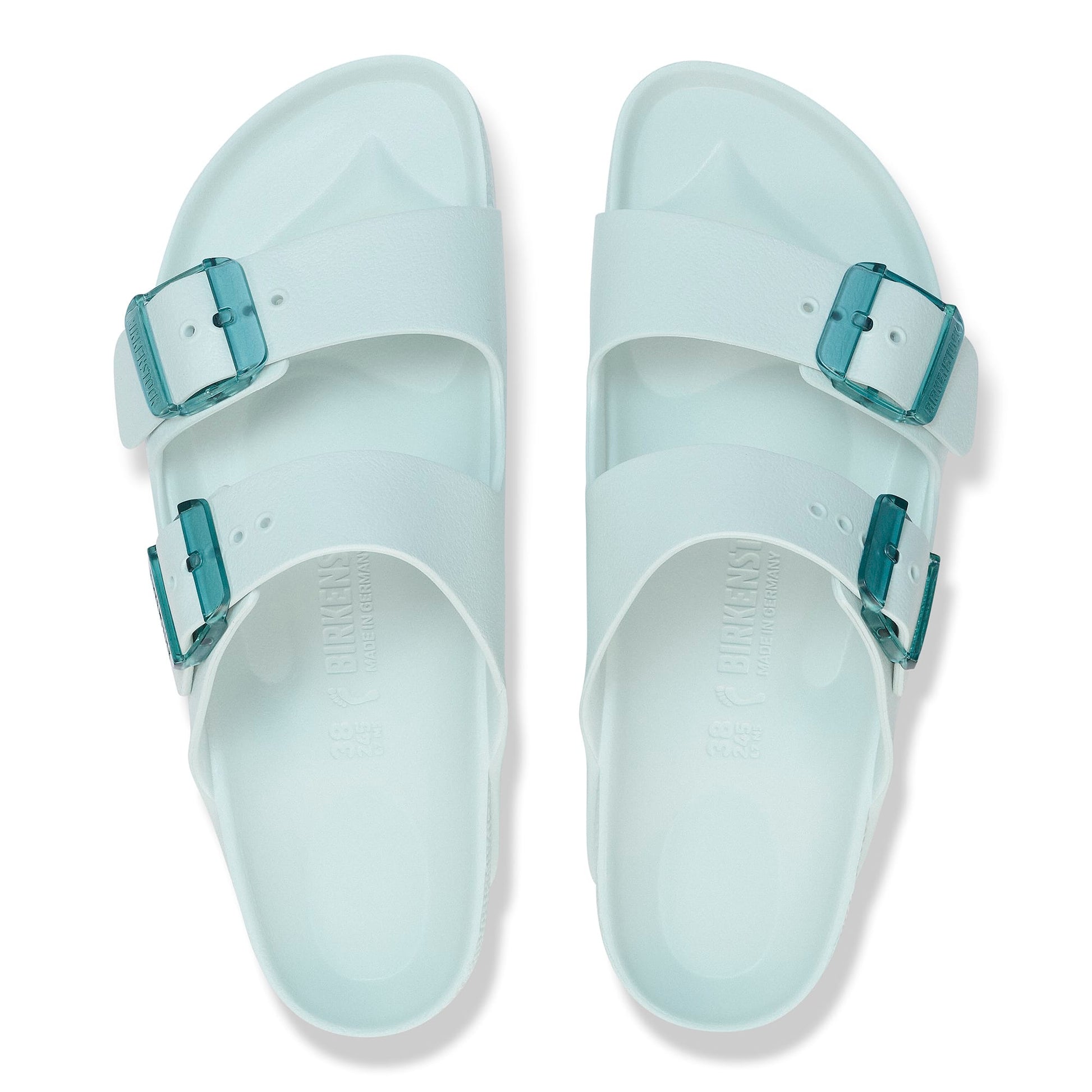 Birkenstock Women's Footwear > Sandals Birkenstock Women's Arizona Stealth EVA Surf Green Narrow
