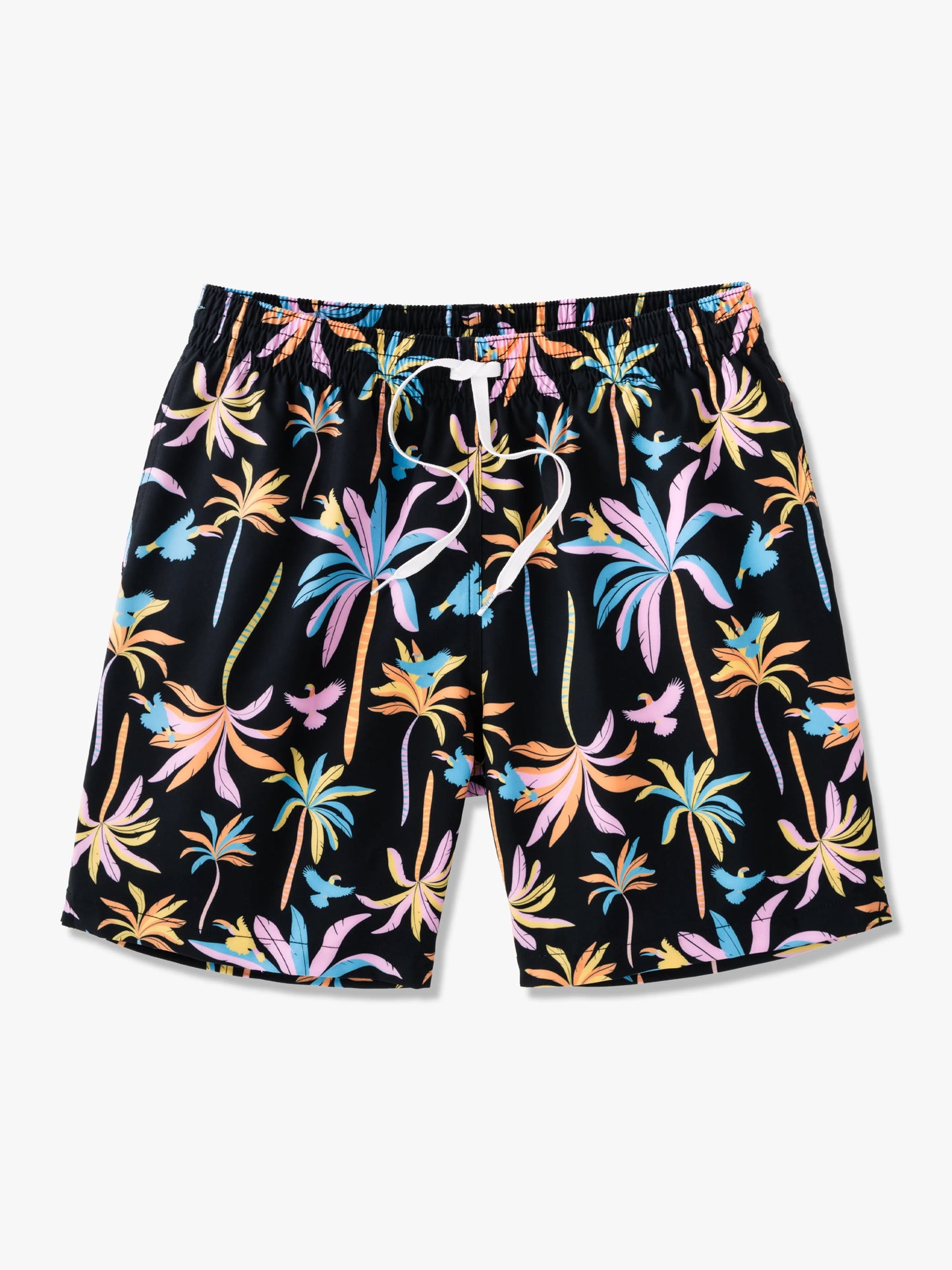 Chubbies Men's Black Night Nights 7" Lined Swim Trunk