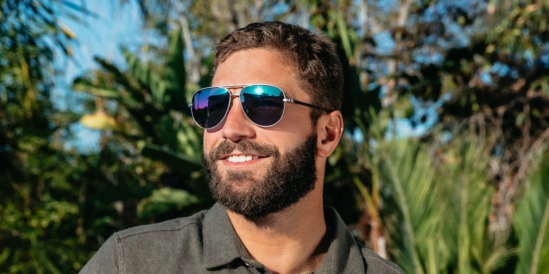 Blenders 309 Silver Rainbow Blenders Zero Gravity Sunglasses