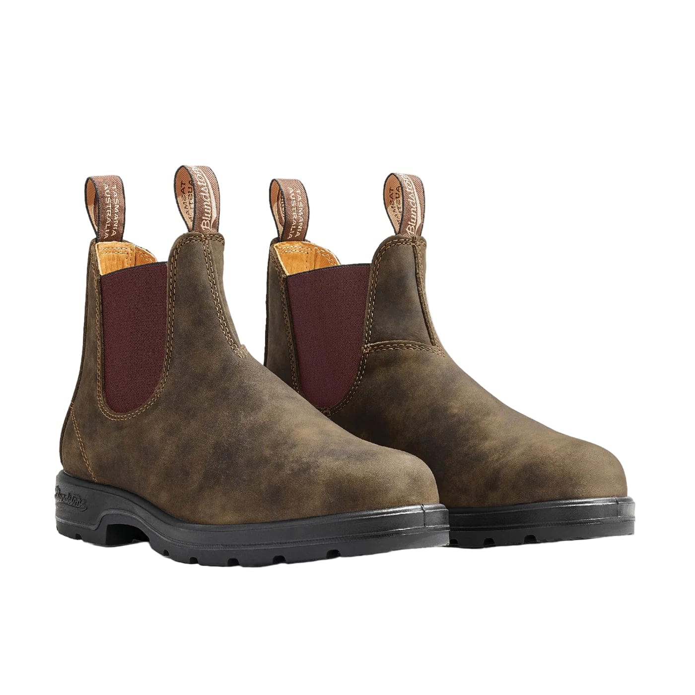 Blundstone 162 Blundstone Unisex Classic Chelsea Boot Camel Rustic Brown #585