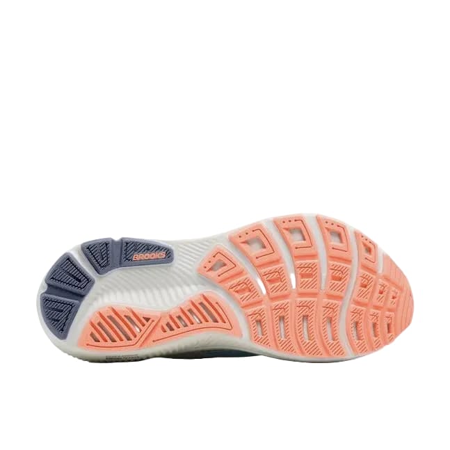 Brooks Women's Footwear > Athletic Shoes Brooks Women's Ghost 18 Star White/Cyber Peach/ Grey