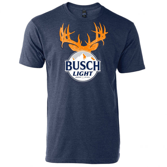 WYB Men's Busch Light Org Buck Horns Tee