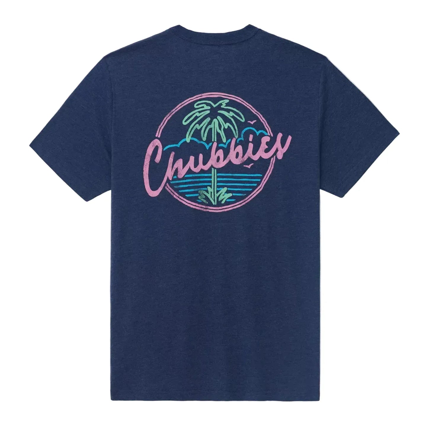 Chubbies 505 Chubbies Men's The Night Never Sleeps (Non Pocket Graphic T-Shirt) Black - Solid