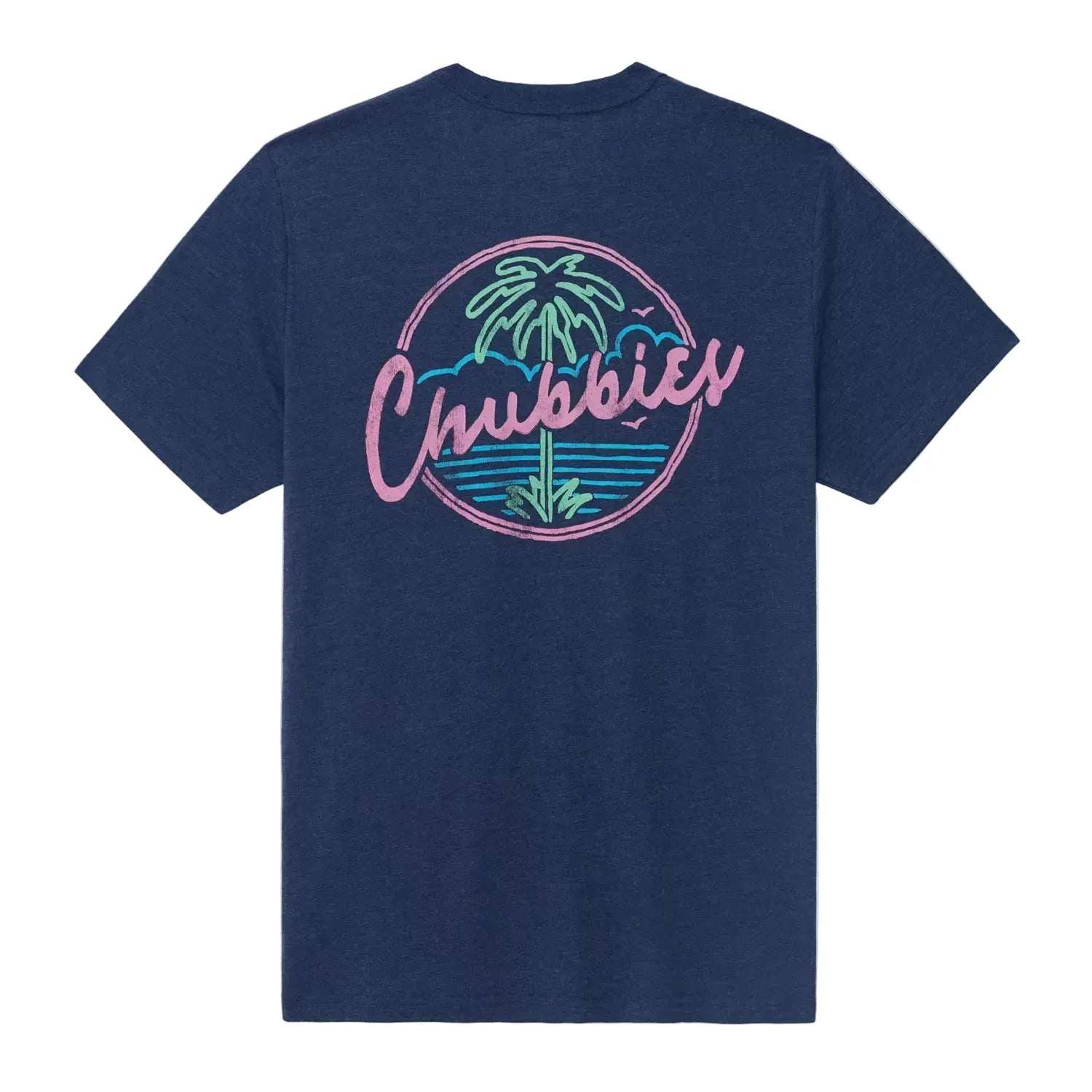 Chubbies 505 Chubbies Men's The Night Never Sleeps (Non Pocket Graphic T-Shirt) Black - Solid