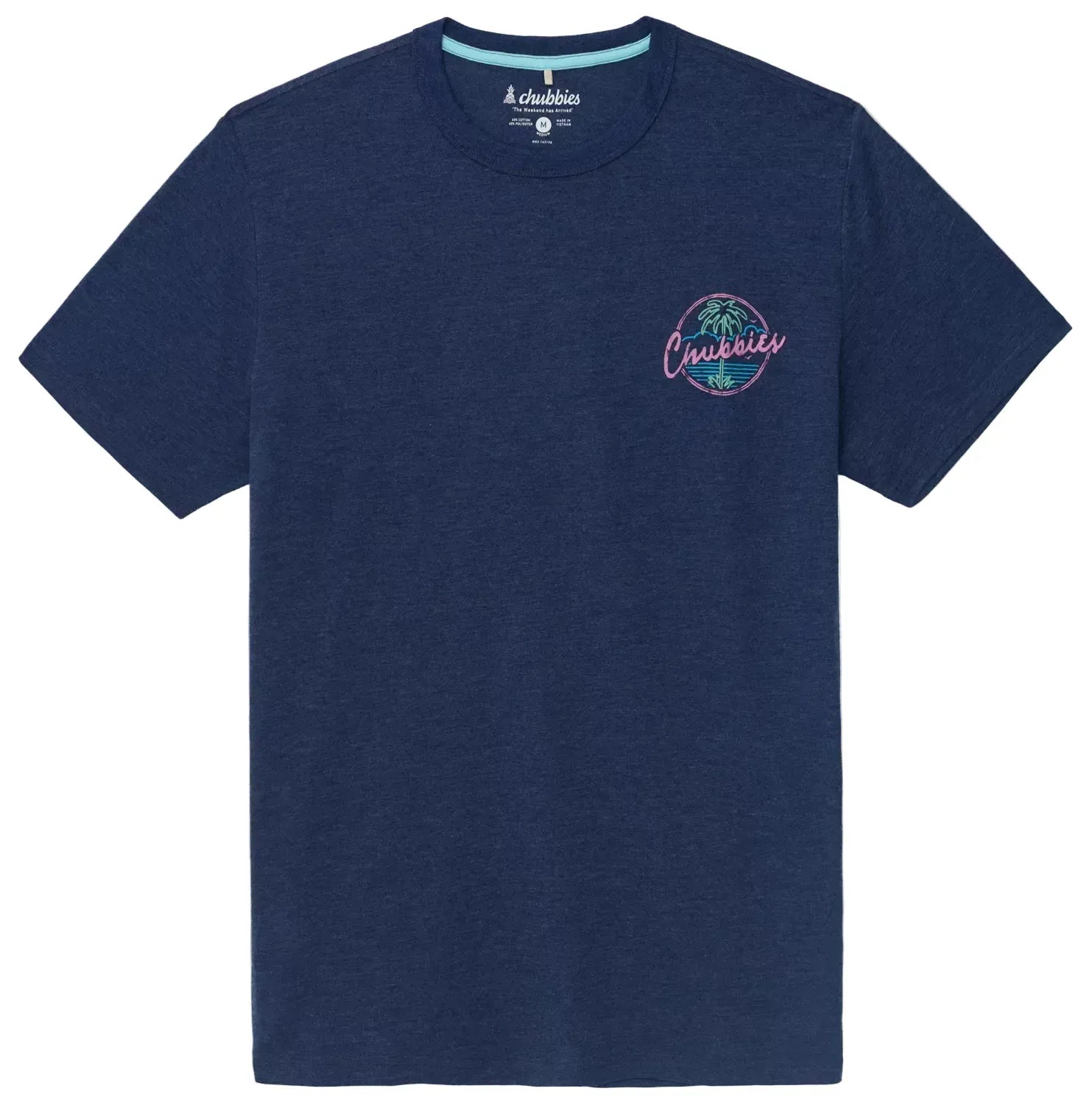 Chubbies 505 Chubbies Men's The Night Never Sleeps (Non Pocket Graphic T-Shirt) Black - Solid