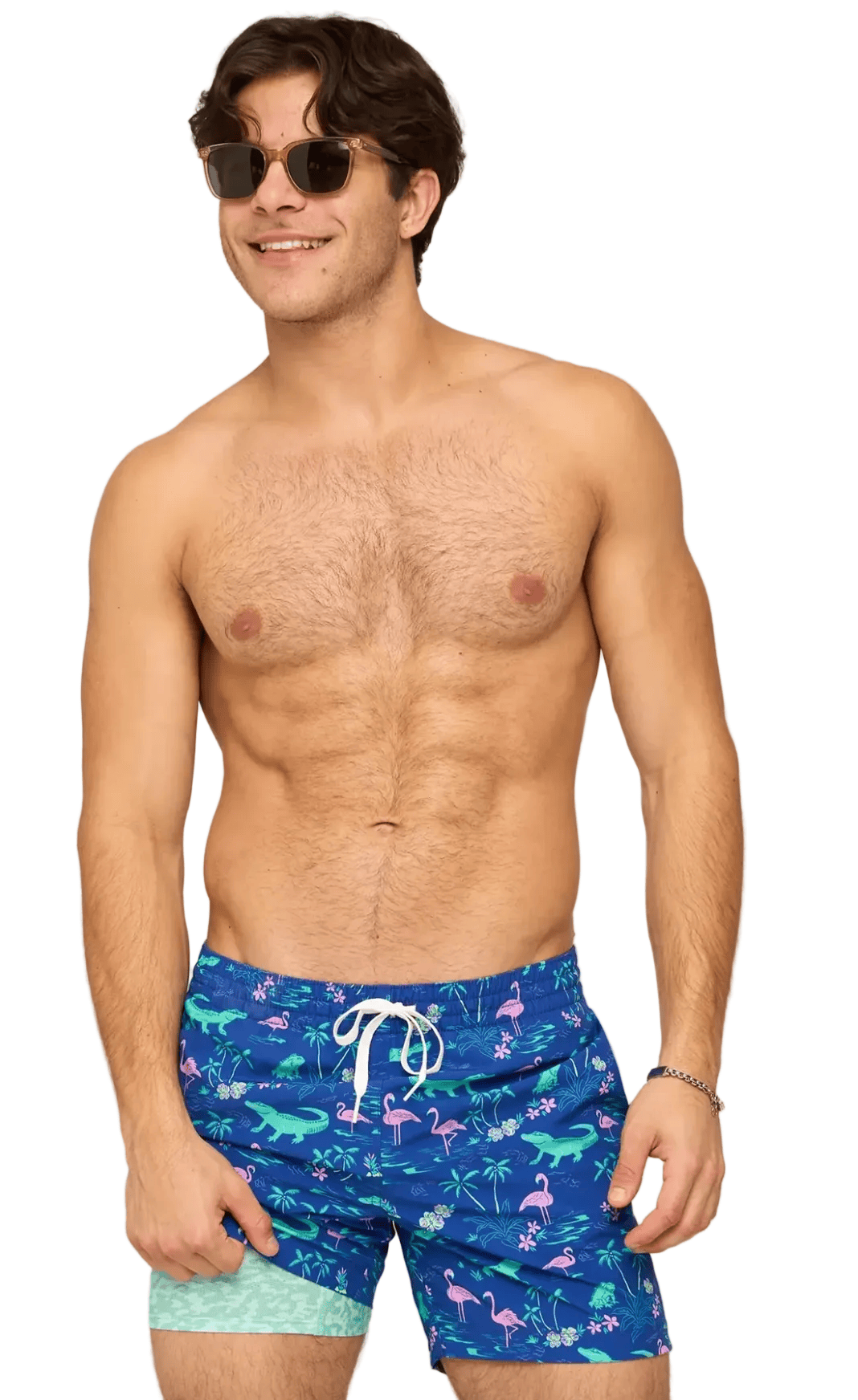 Chubbies 702 Men's Chubbies The Swamp & Circumstances 5.5" Bright Blue