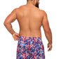 Chubbies Men's Apparel > Swim Chubbies Men's The Star Spangled Blooms 5.5" (Classic Lined Swim Trunk) Bright Blue