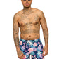Chubbies Men's Apparel > Swim Chubbies Men's The Tropic Like Its Hots 7" (Classic Lined Swim Trunk) Navy